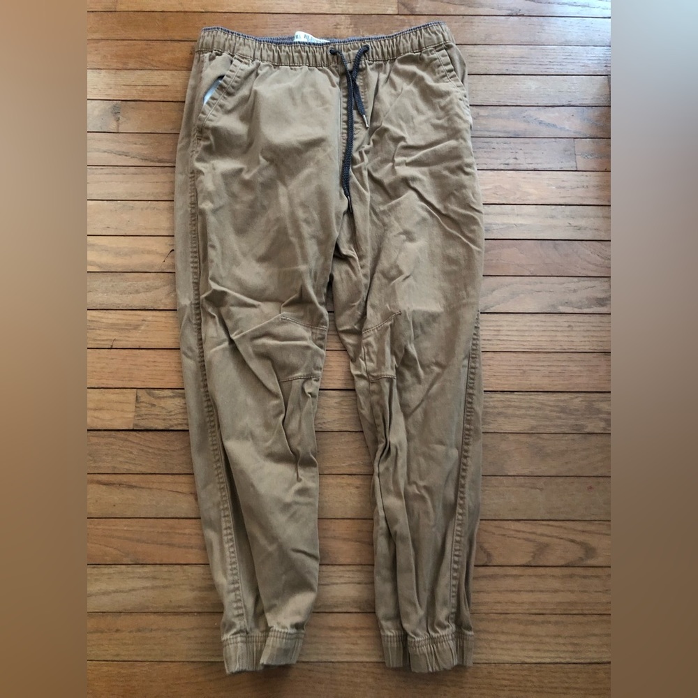 Men’s large khaki joggers